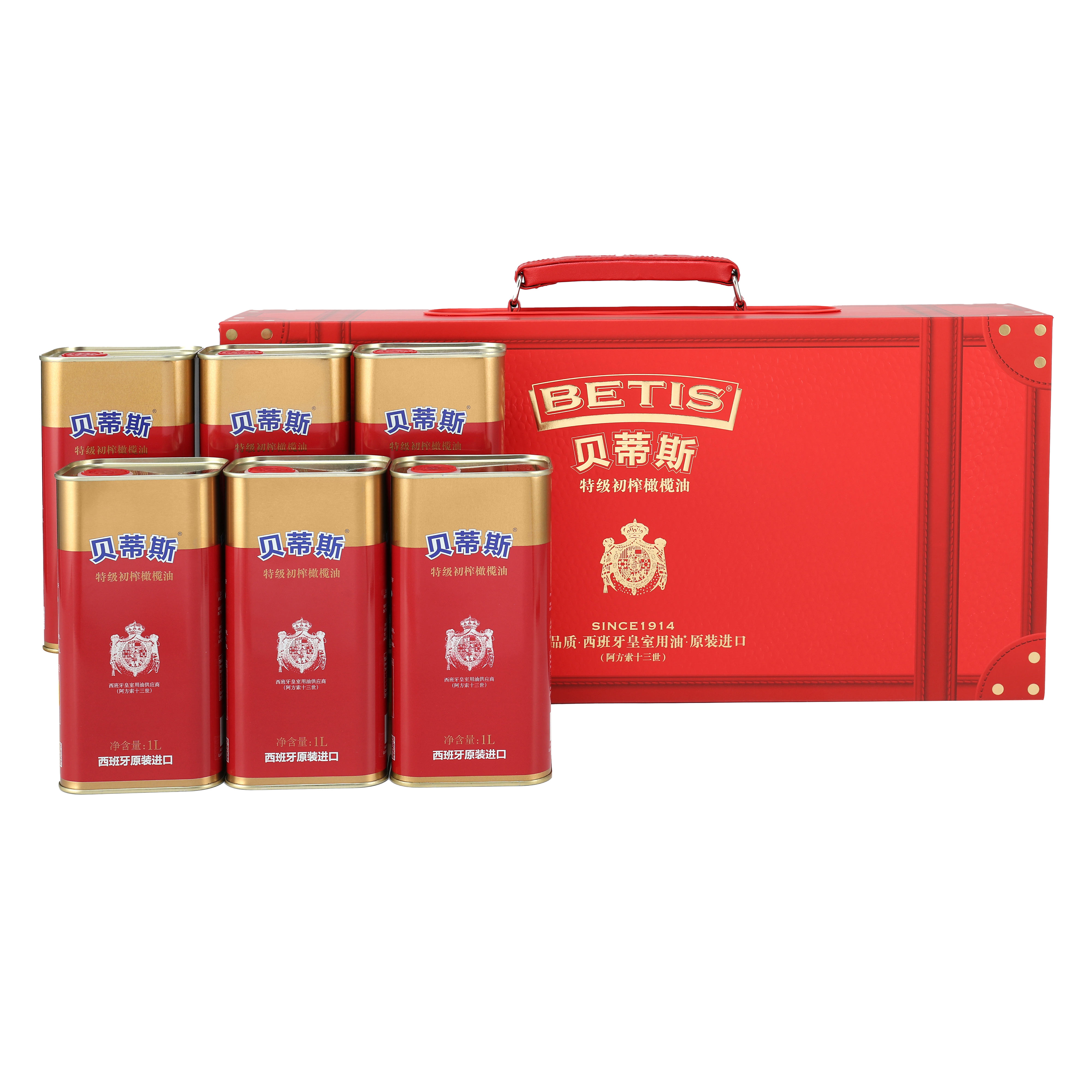 特级初榨橄榄油 1L*6礼盒装